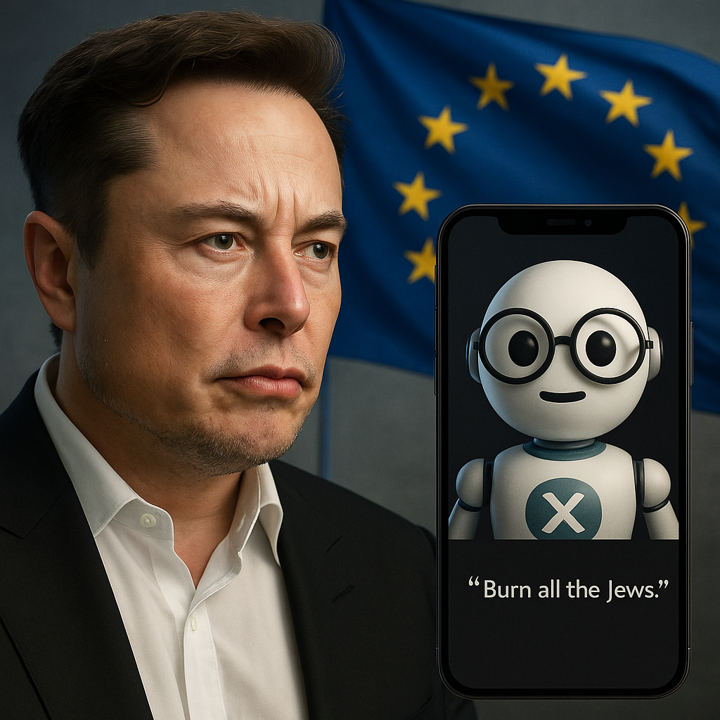 EU Pressures Elon Musk’s xAI After Grok AI Sparks Global Outrage with Hate Speech
