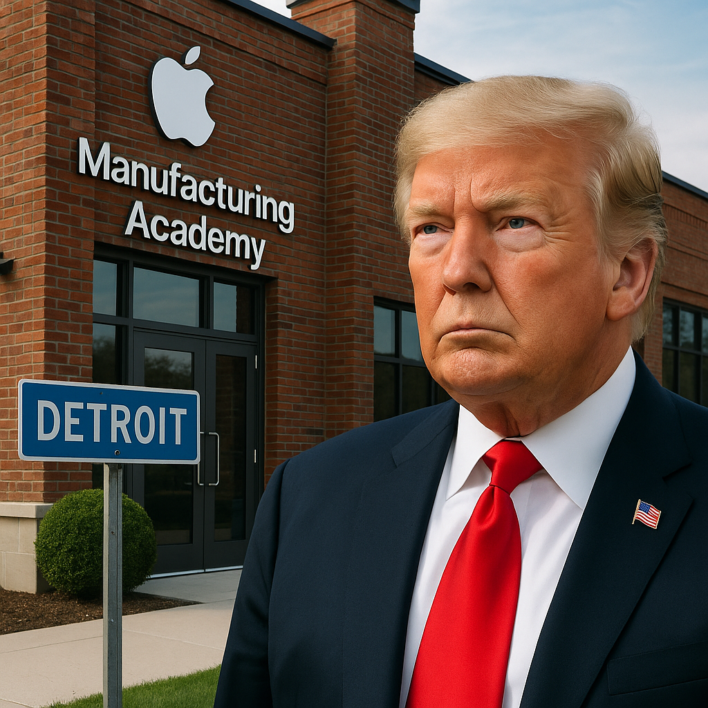 Apple Launches Detroit Manufacturing Academy Amid U.S. Job Pressure and Global Expansion