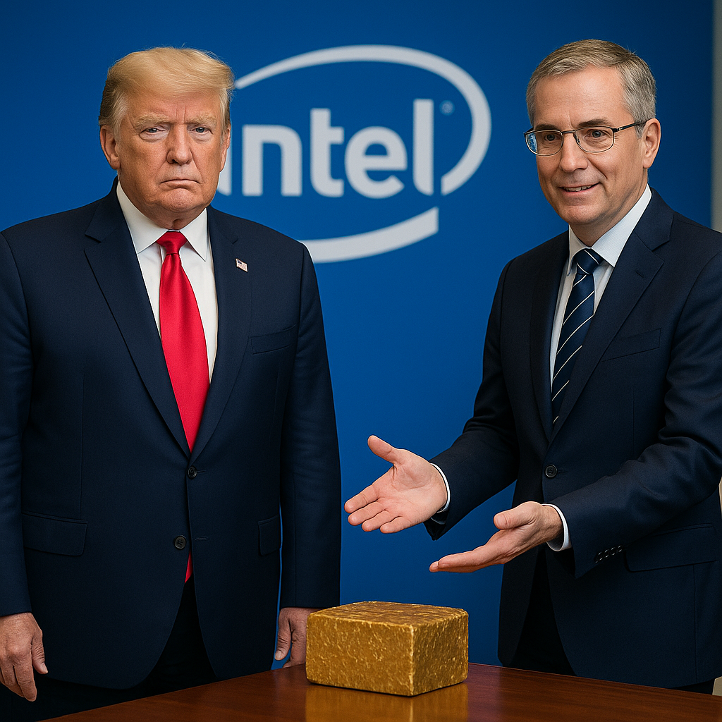 Intel Secures $5.7 Billion U.S. Investment Deal as White House Finalizes Terms