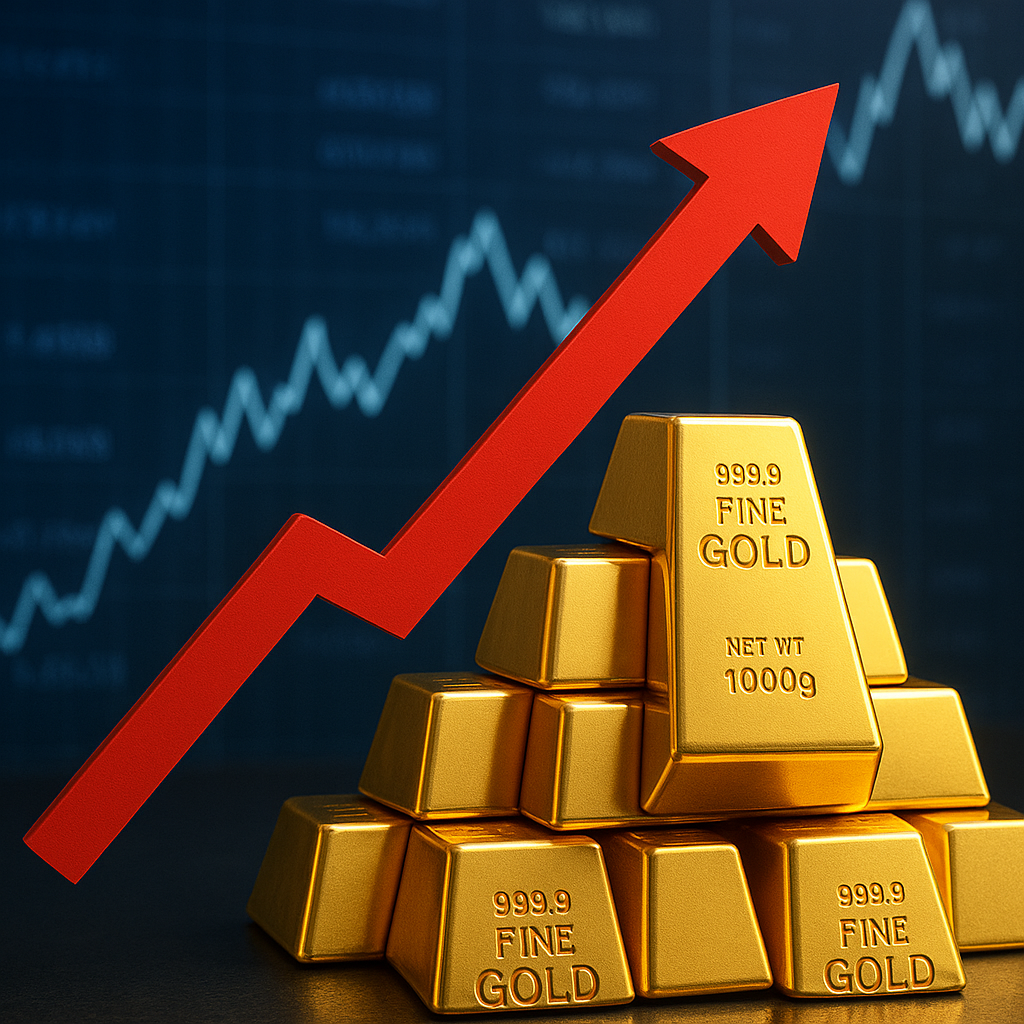 Gold Rises as U.S. Inflation Stays Stubborn at 0.2% in July