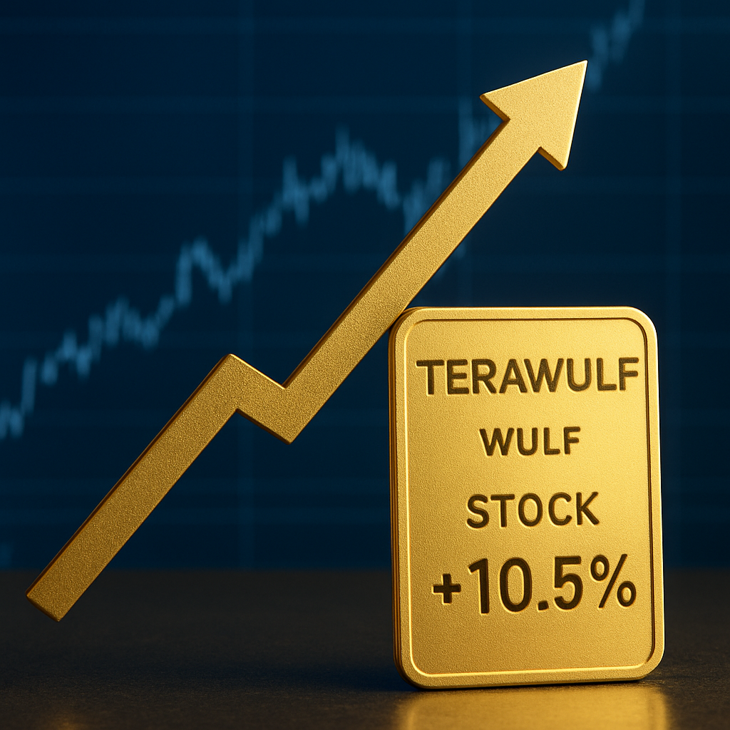 TeraWulf Soars Over 10% as Google Expands Stake in Bitcoin Miner and AI Datacenter Project