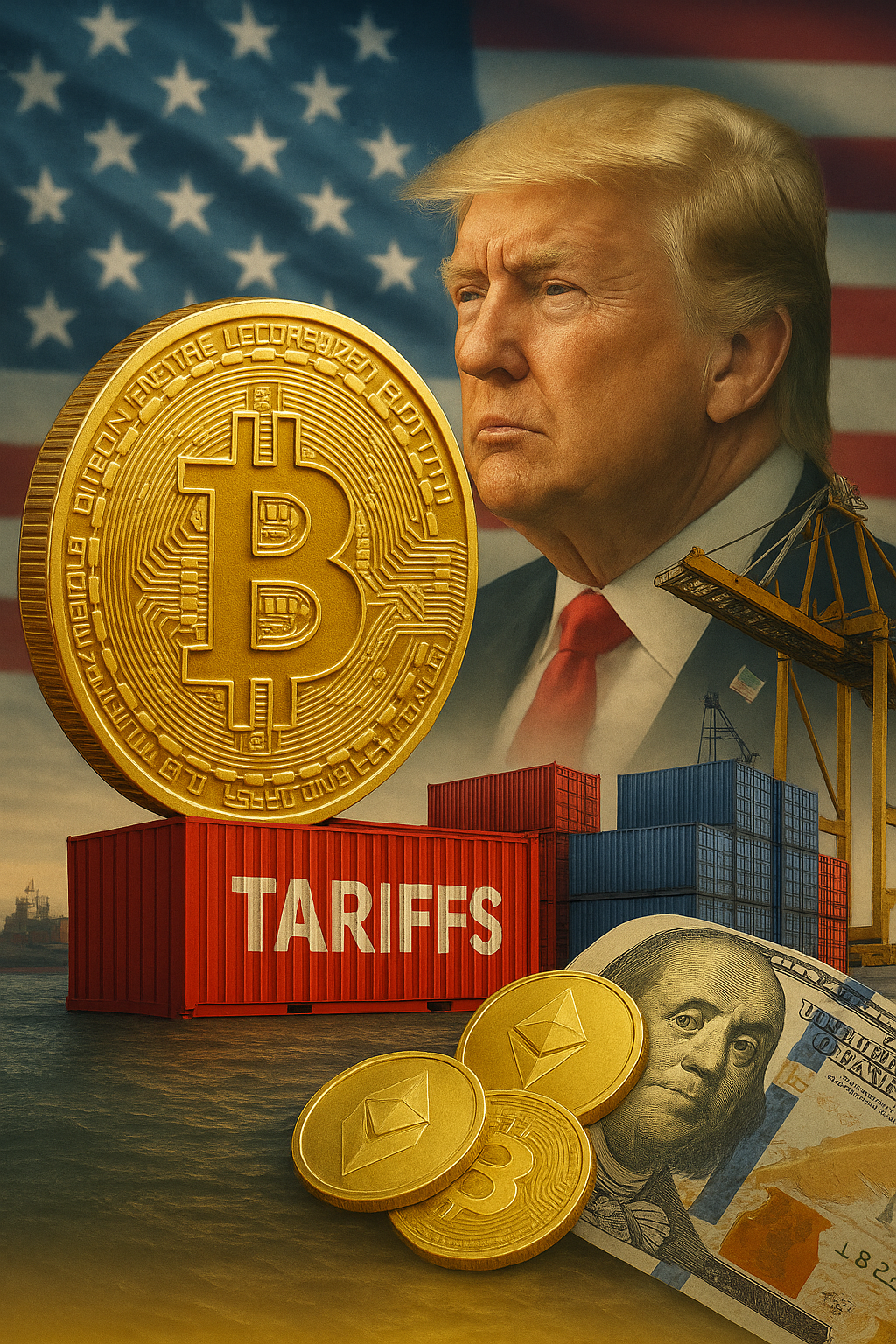 Crypto Takes a Hit as Trump’s Tariffs Rattle Markets and Spark Investor Pullback