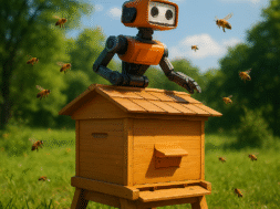 AI-Powered Robotic Beehives Could Save Bees From Climate Change Threats