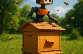 AI-Powered Robotic Beehives Could Save Bees From Climate Change Threats