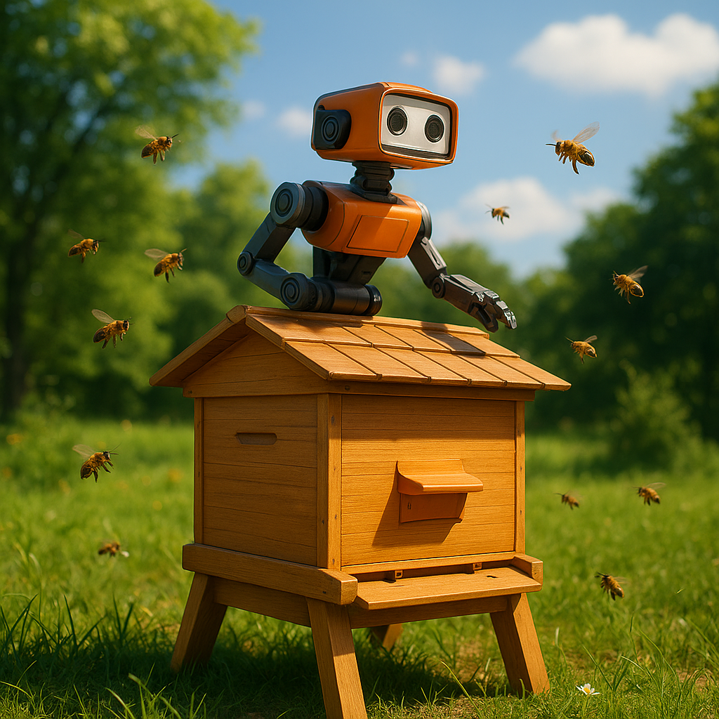 AI-Powered Robotic Beehives Could Save Bees From Climate Change Threats