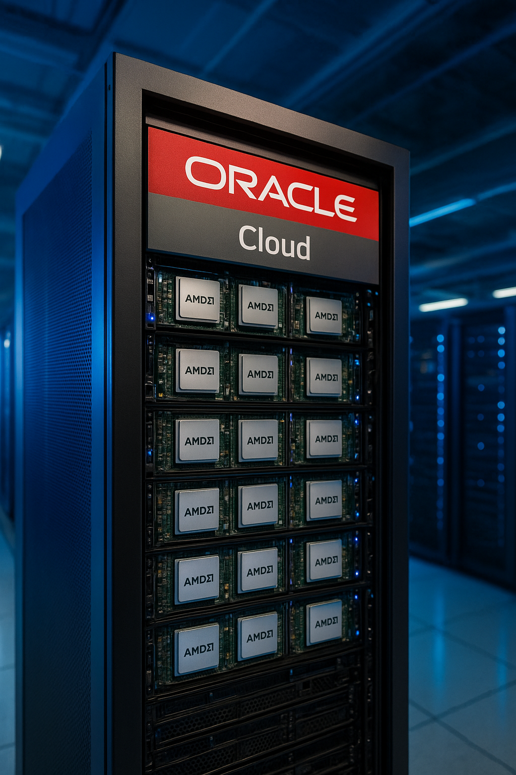 Oracle Bets on AMD with 50,000 AI Chips in 2026, Challenging Nvidia’s Market Grip