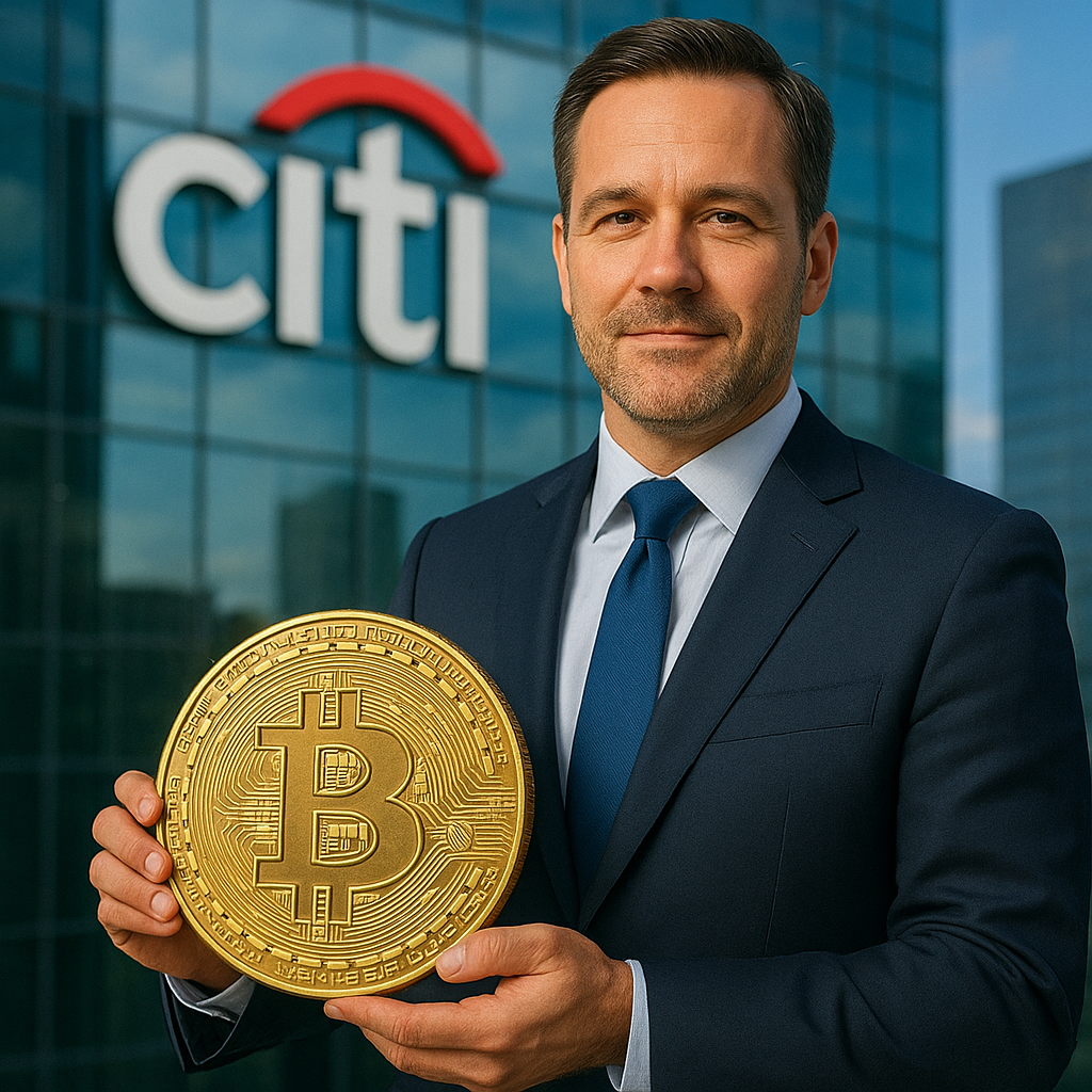 Citi Sets Sights on 2026 for Crypto Custody Launch as Wall Street Accelerates Digital Asset Push