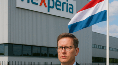 Netherlands Seizes Control of Chinese-Owned Chipmaker Nexperia to Protect Tech Supply Chains