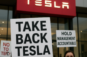 “Take Back Tesla” Campaign Pushes Shareholders to Block Elon Musk’s $1 Trillion Pay Deal