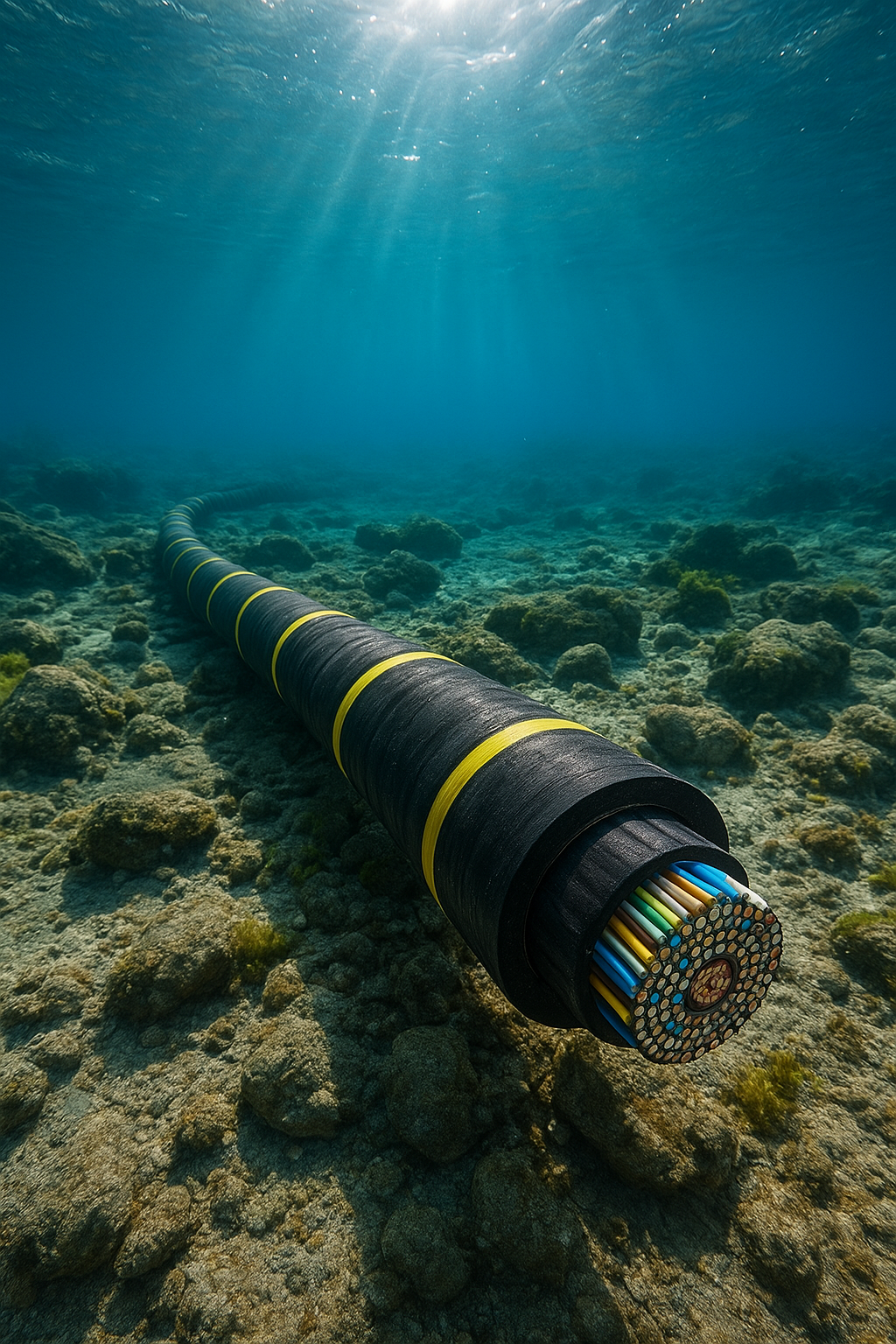 AI Boom Fuels Record Investment in Undersea Data Cables — The Hidden Lifeline of the Internet