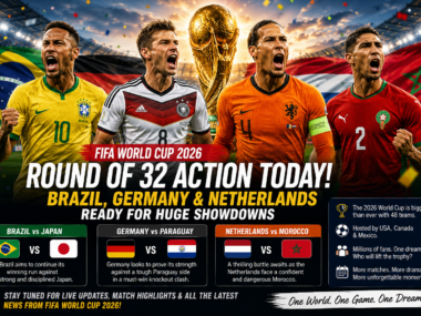 FIFA World Cup 2026 Today: Brazil, Germany & Netherlands Round of 32