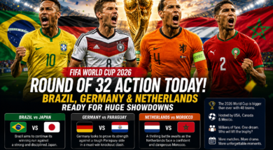 FIFA World Cup 2026 Today: Brazil, Germany & Netherlands Round of 32