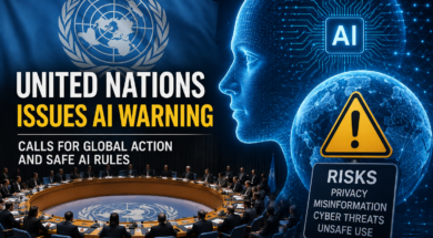 United Nations Issues AI Warning 2026 | Latest Technology News