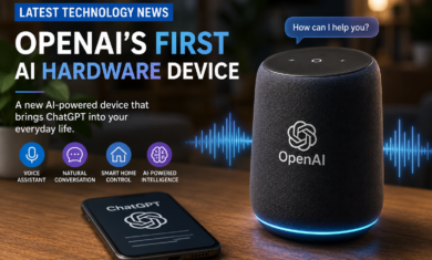 Open AI’s First AI Hardware Device | Latest Technology News