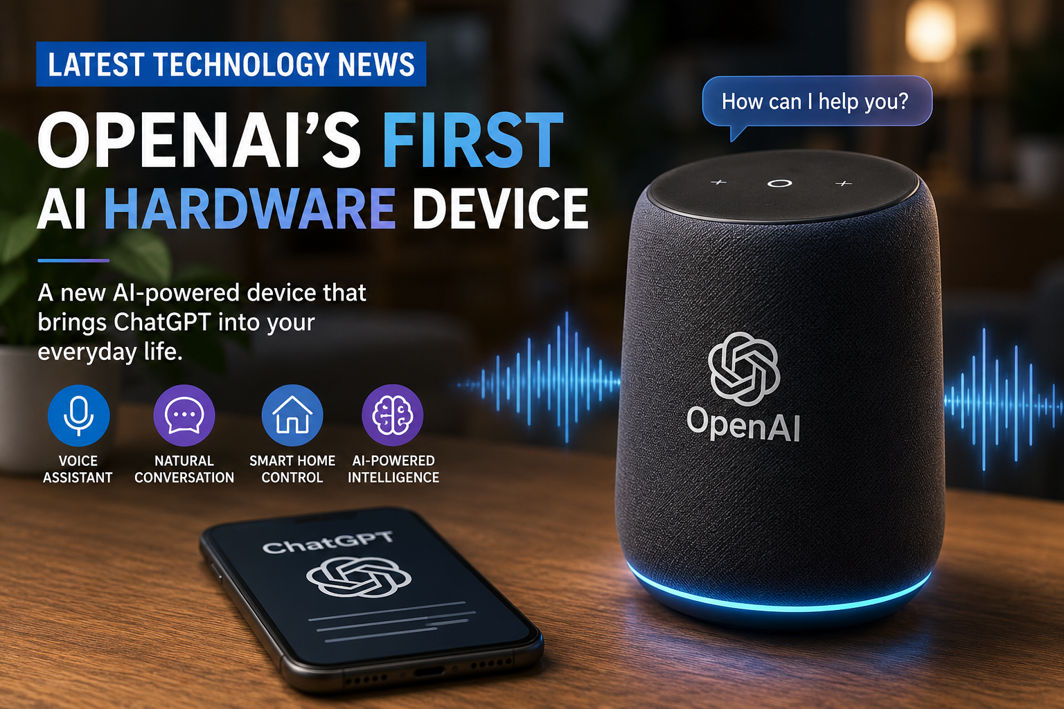 Open AI’s First AI Hardware Device: Latest Technology News