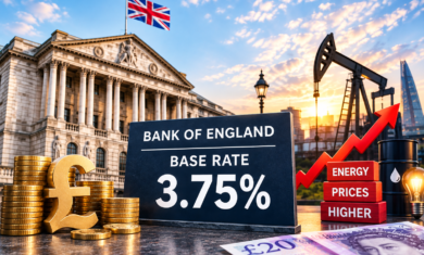 Bank of England Holds Interest Rates at 3.75%
