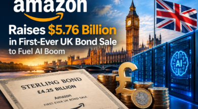 Amazon Raises $5.76 Billion in First-Ever UK Bond Sale