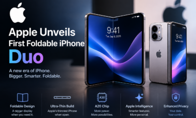 Apple iPhone Duo First Foldable iPhone