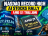 Nasdaq Record High as AI Stocks Rally