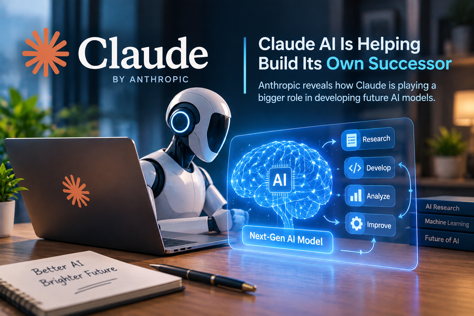 Claude AI helping Anthropic develop next-generation AI models