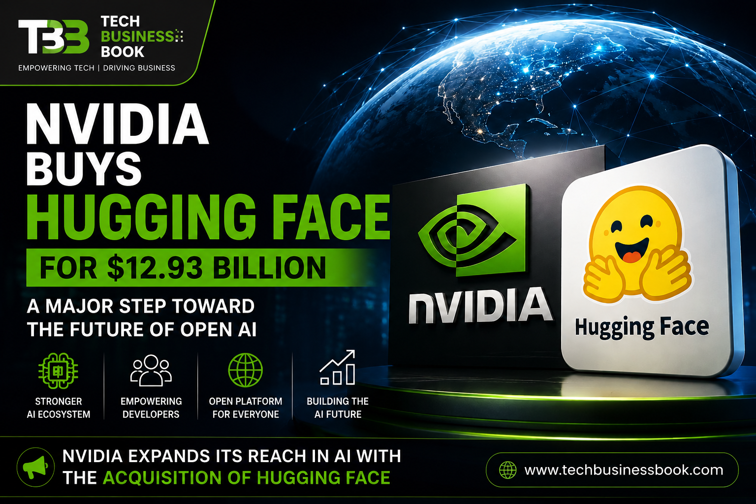 Nvidia Hugging Face acquisition for $12.93 billion