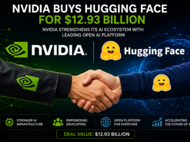 Nvidia Buys Hugging Face for $12.93 Billion