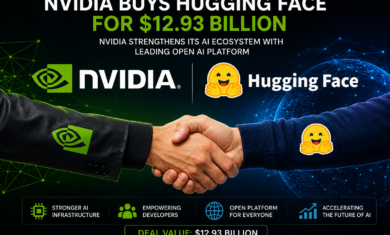 Nvidia Buys Hugging Face for $12.93 Billion