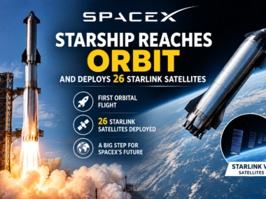 SpaceX Starship Reaches Orbit