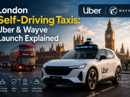 London Self Driving Taxis Launch With Uber and Wayve