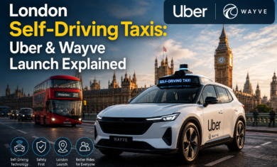 London Self Driving Taxis Launch With Uber and Wayve